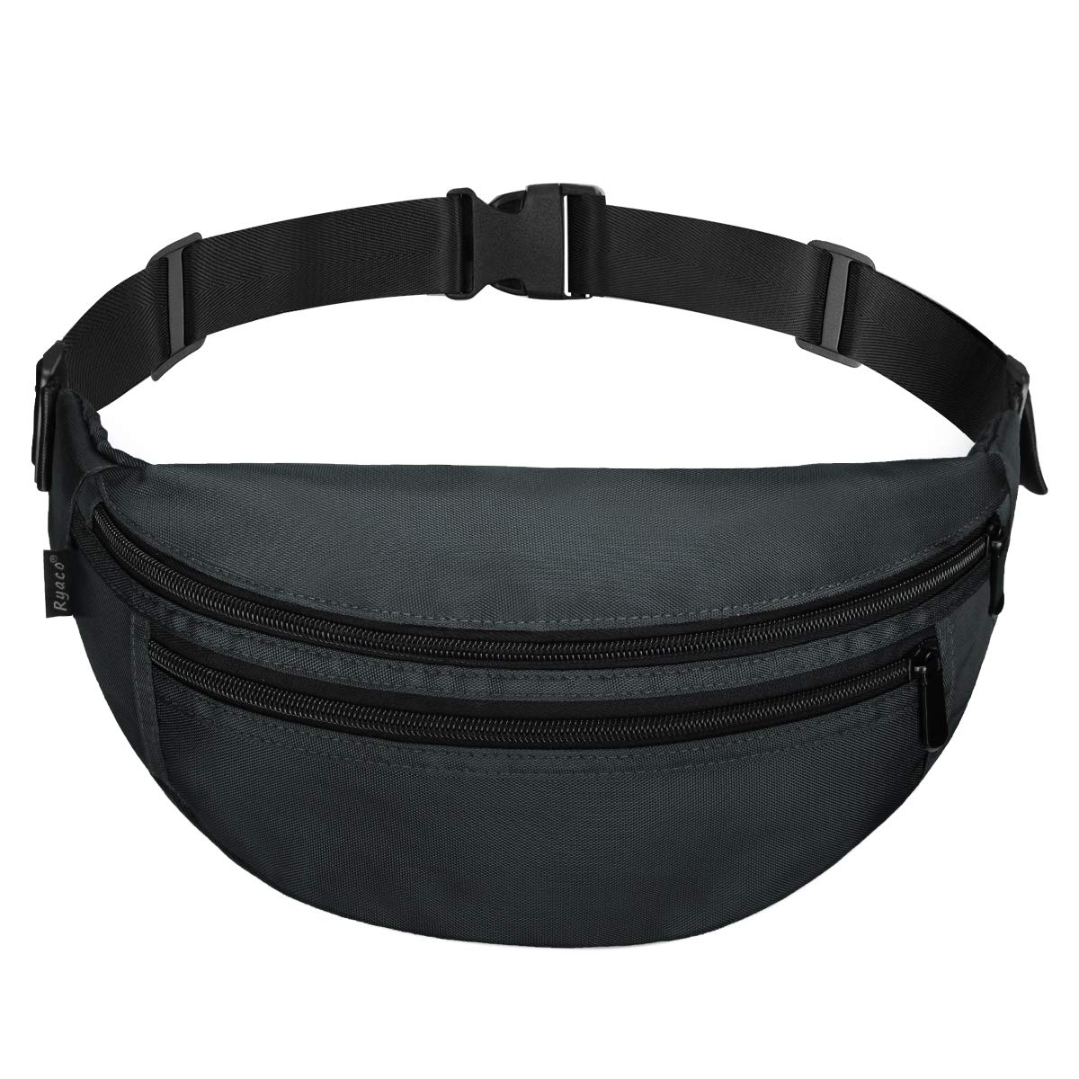 RYACO Marsupio Running Impermeabile, Marsupio Sportivo Viaggio Donna/Uomo Regolabile per corsa, viaggi, passeggiate con il cane, sport e tutte le attività all'aperto