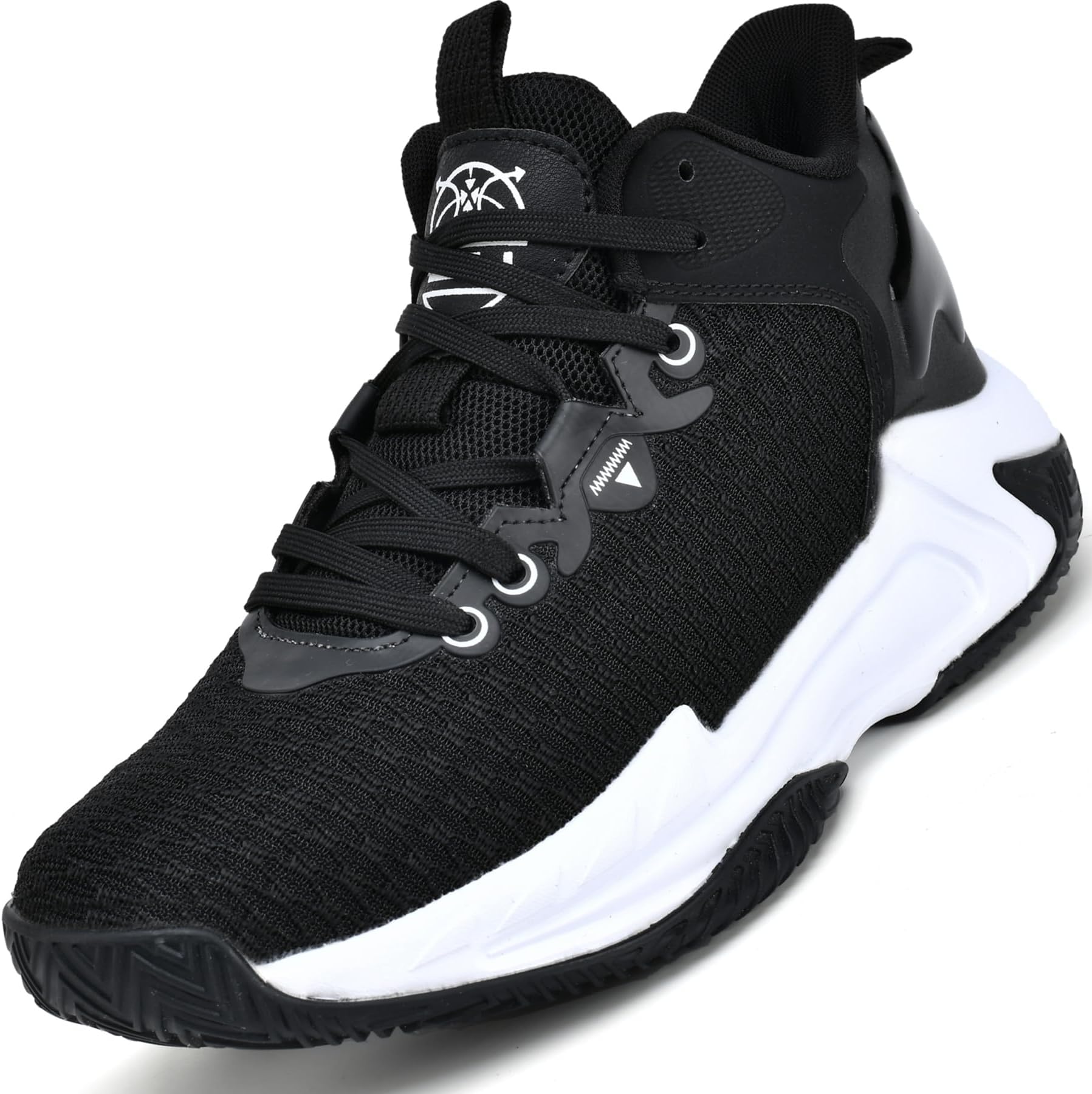 High Upper Basketball Shoes for Men Sneakers Breathable Sports Shoes Anti Slip