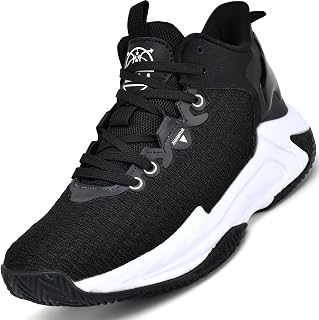 High Upper Basketball Shoes for Men Sneakers Breathable Sports Shoes Anti Slip