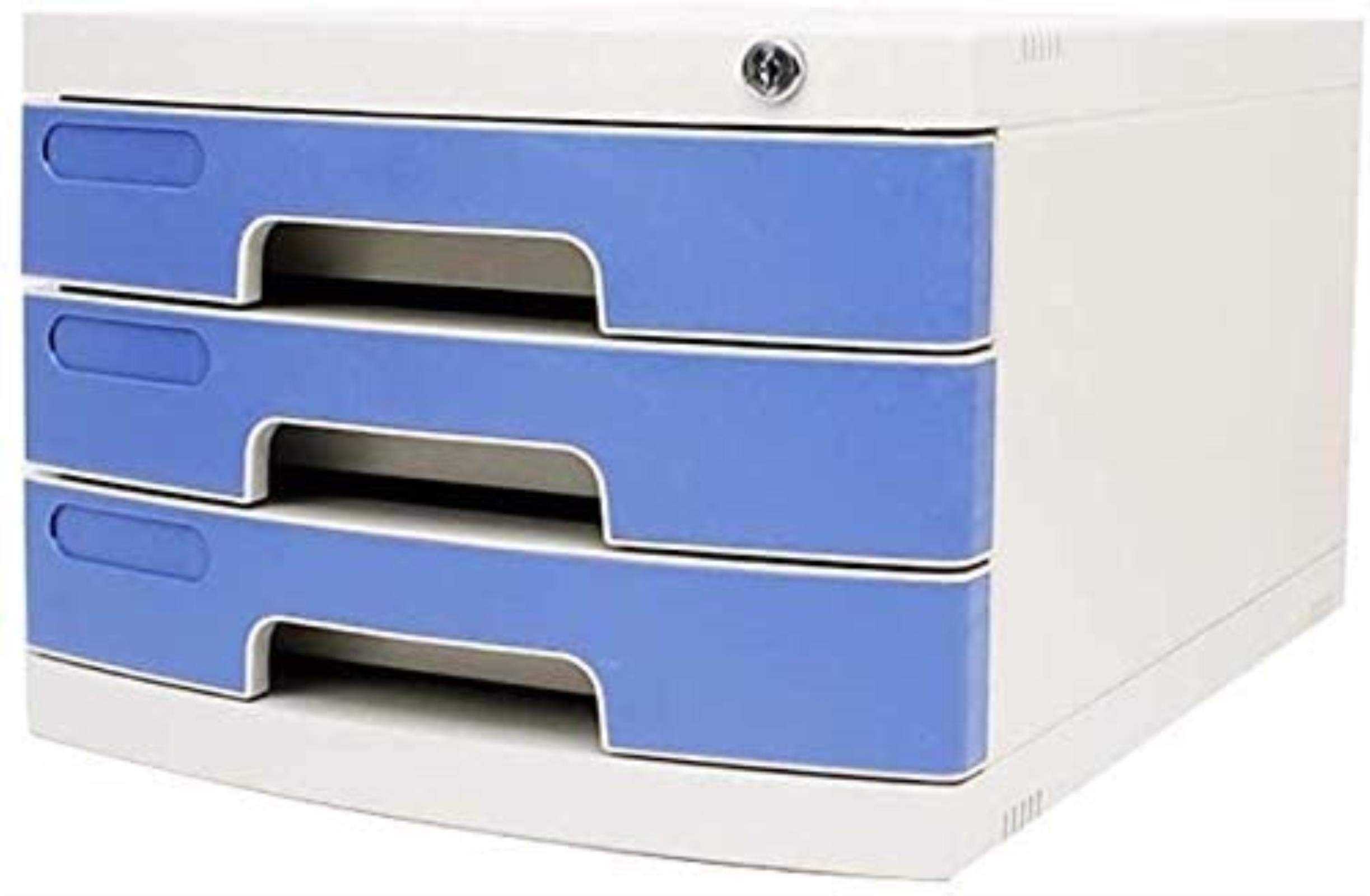 Cartella A4 Desktop File Cabinet con serratura Plastica Multi funzione Cassetto Organizzatore di Archiviazione per Home Office Data Cabinet Manager File Rack.