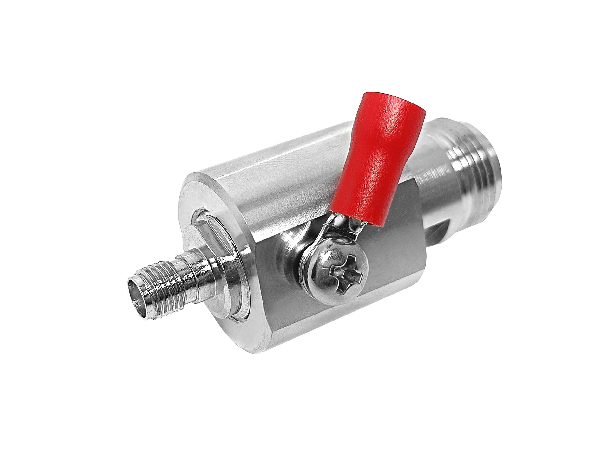 1 szt. 0-6 GHz N-Type żeńskie do SMA żeńskie/męskie zabezpieczenie przeciwprzepięciowe - 50 Ohm odgromnik do użytku na zewnątrz(Male head to female head)
