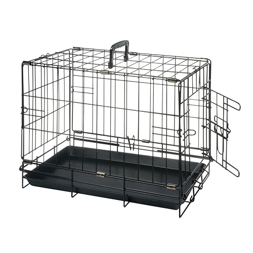 JACK AND VANILLA - Jaula de Transporte Plegable 1 Puerta - 47x30x37 cm