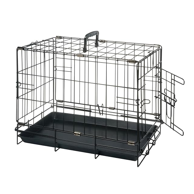 JACK AND VANILLA - Jaula de Transporte Plegable 1 Puerta - 47x30x37 cm
