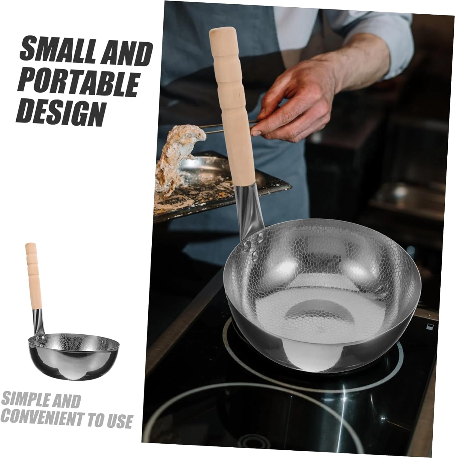 Alipis Pot Stainless Steel Cookware Rice Noodles Pot Saucepan Lid Heat Resistant