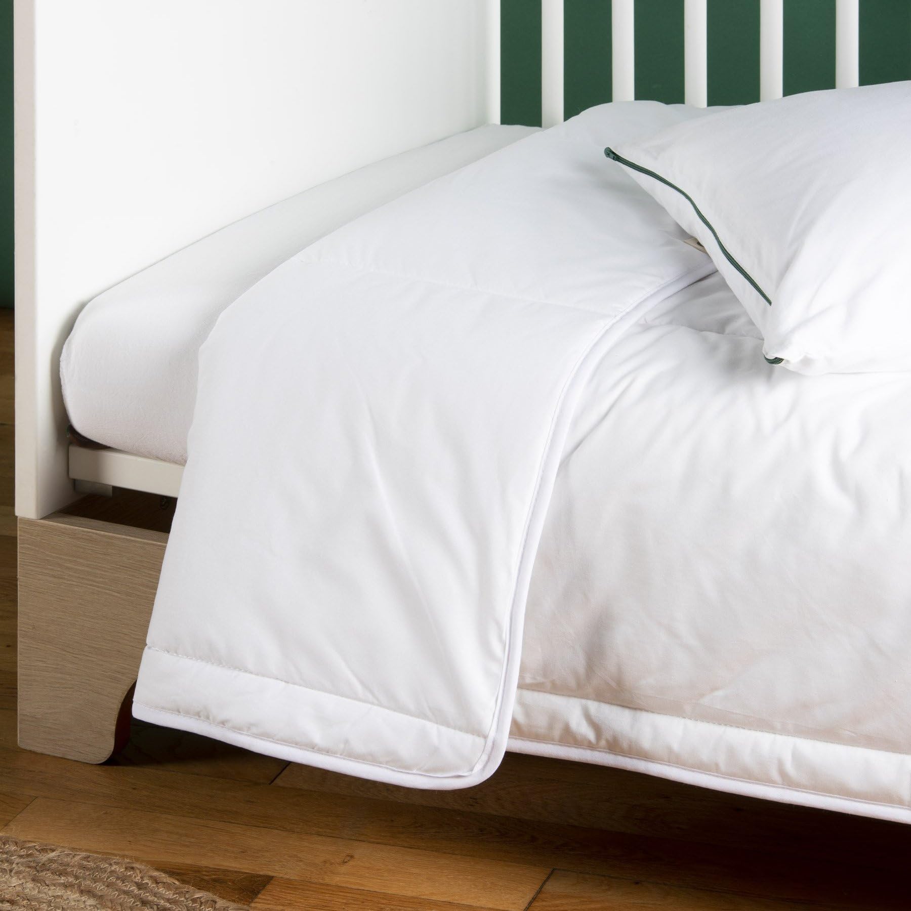 Kadolis - Couette Bébé 75x120 cm Tencel™ Coton Bio - Hawi | Idéale transition gigoteuse/couette - température idéale - sans Traitement Chimique ajouté - certifié OEKO-TEX®