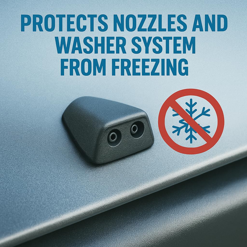 GiDeli Scheibenfrostschutz 6x 5L - Winter Scheibenwischwasser -22°C für Auto - Gebrauchsfertig, Streifenfrei & Angenehmer duft