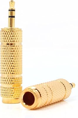 Neuftech Presa adattatore stereo audio 6 35mm jack 3 5mm jack Neuftech Presa adattatore stereo audio 6 35mm jack 3 5mm jack