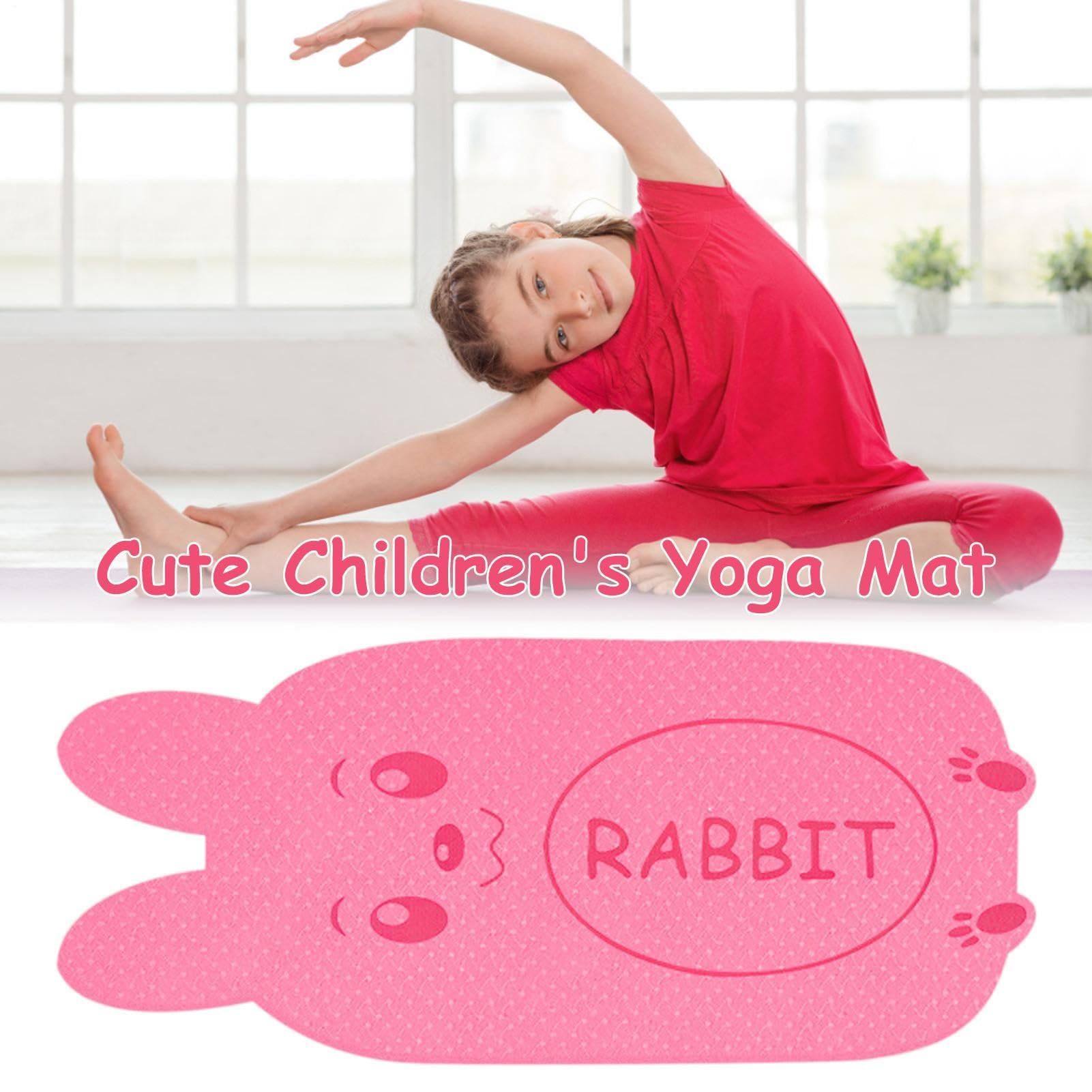 Tappetino da yoga – 1 10 mm di spessore, sistema antiscivolo resistente agli strappi, unità da pavimento per esercizi, dispositivo di stretching fitness | strumento di allenamento per studio e pilates