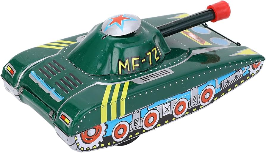 Amazon.co.jp: 戦車モデル、おもちゃの戦車、ブリキ戦車、デスクトップ