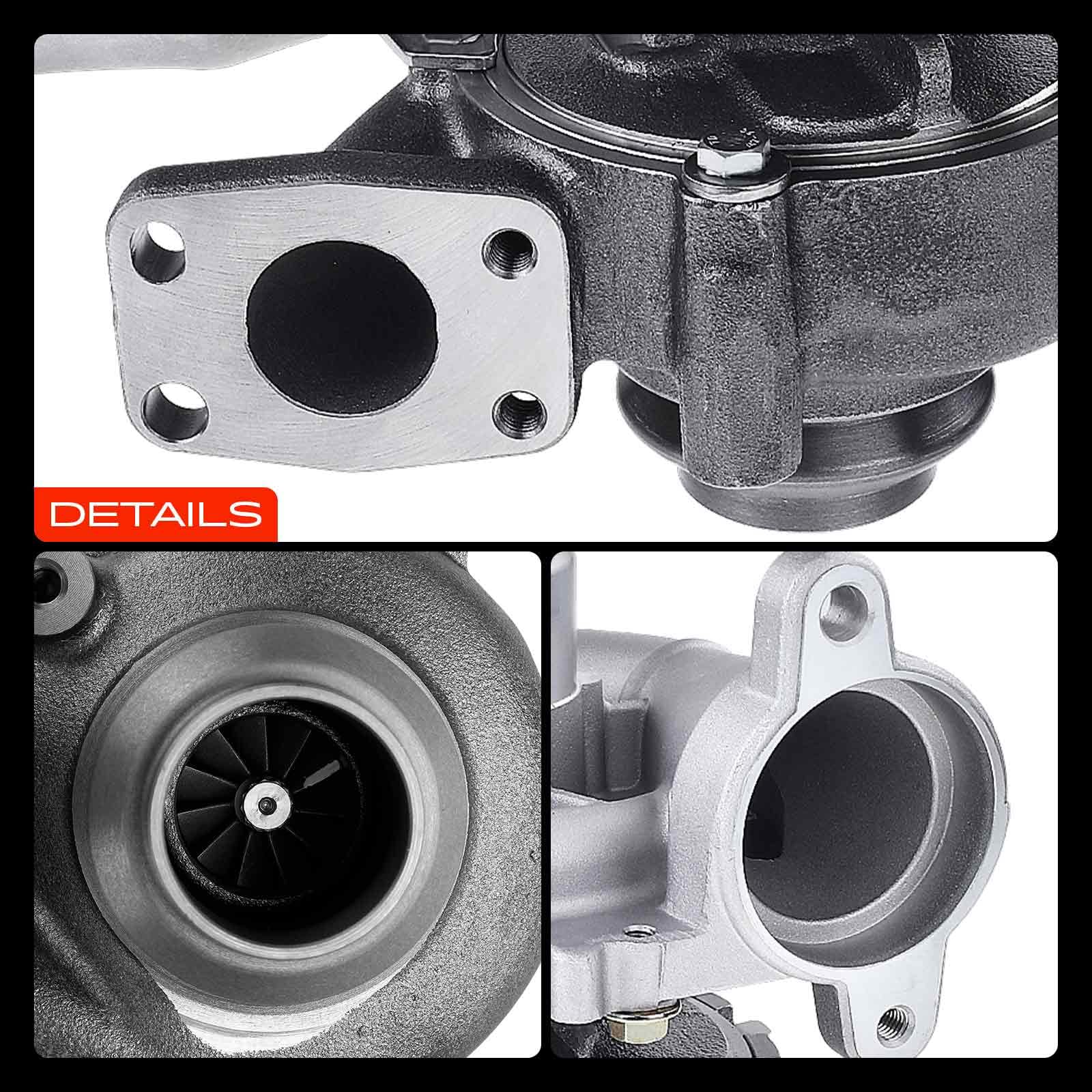 Frankberg Turbolader 1.6L Kompatibel mit Berlingo B9 2008-Heute C4 Grand Picasso I UA 2006-2011 206 2A/C 2004-2008 207 WA WC 2006-2013 Partner 2008-2012