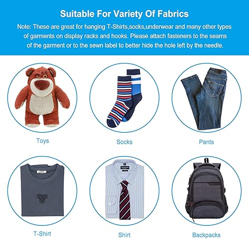 Vista 18 de PAG Sujetadores de pistola de etiquetado estándar de 2 pulgadas, accesorios de púas de etiqueta, repuesto de pistola de etiqueta de precio