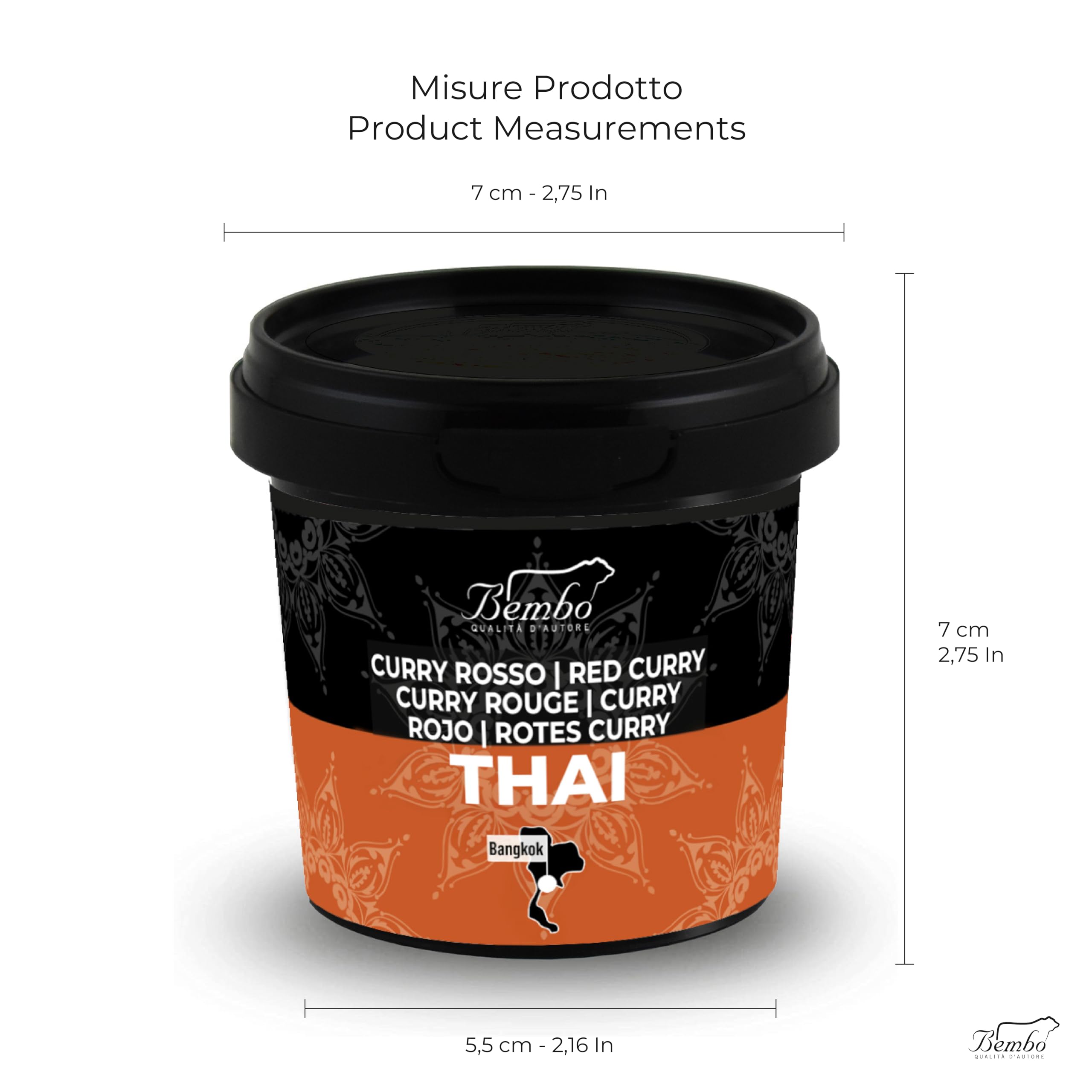 Set 6 Currys del Mundo Bembo – Mezcla de Especias Curry Gourmet – Madras, Goa, Malabar, Java, Inglés, Thai Rojo – Regalo Cocina