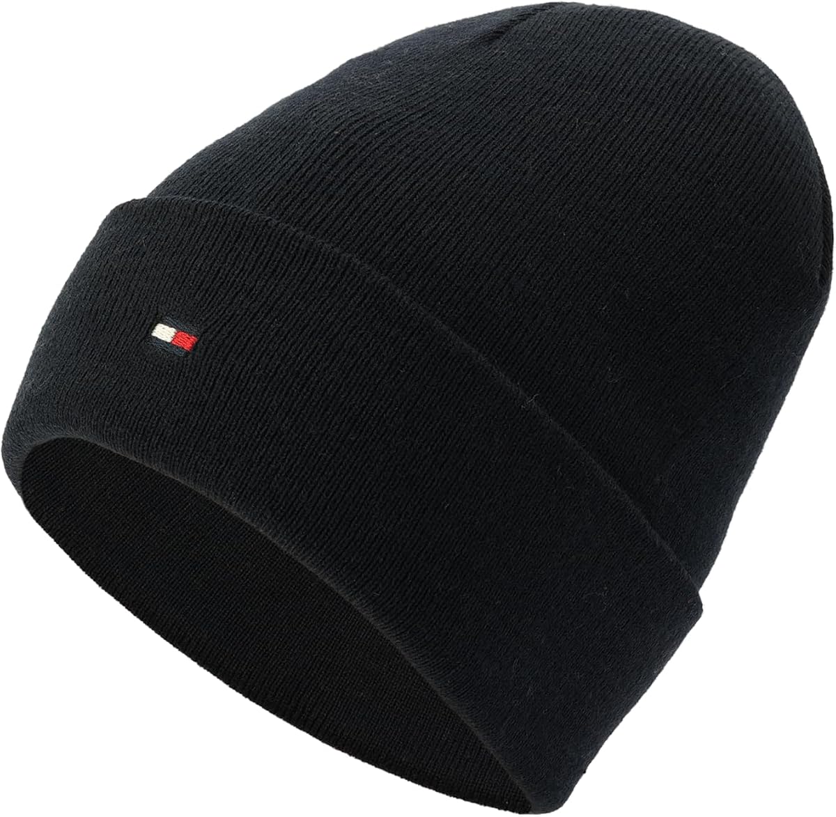 Tommy Hilfiger Men's Flag Embroidery Cuff Hat