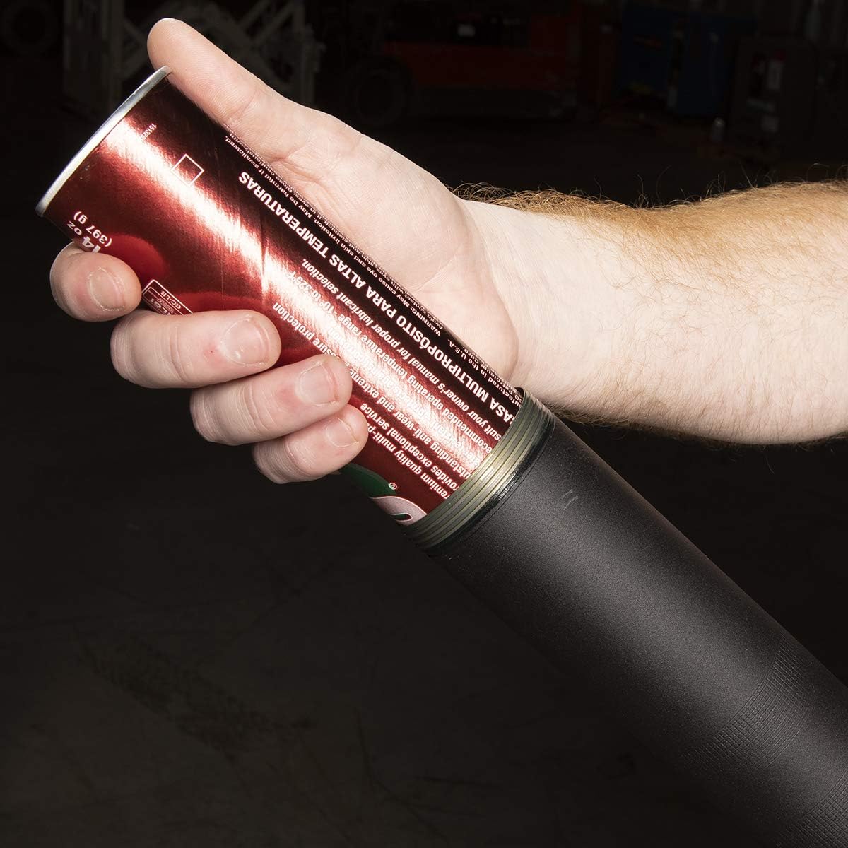 Workforce Pistol Grip Grease Gun, 12 in. Flexible Extension - L1325