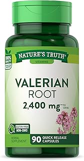 Nature's Truth Valerian Root 1200 mg Supplement, 90 Count