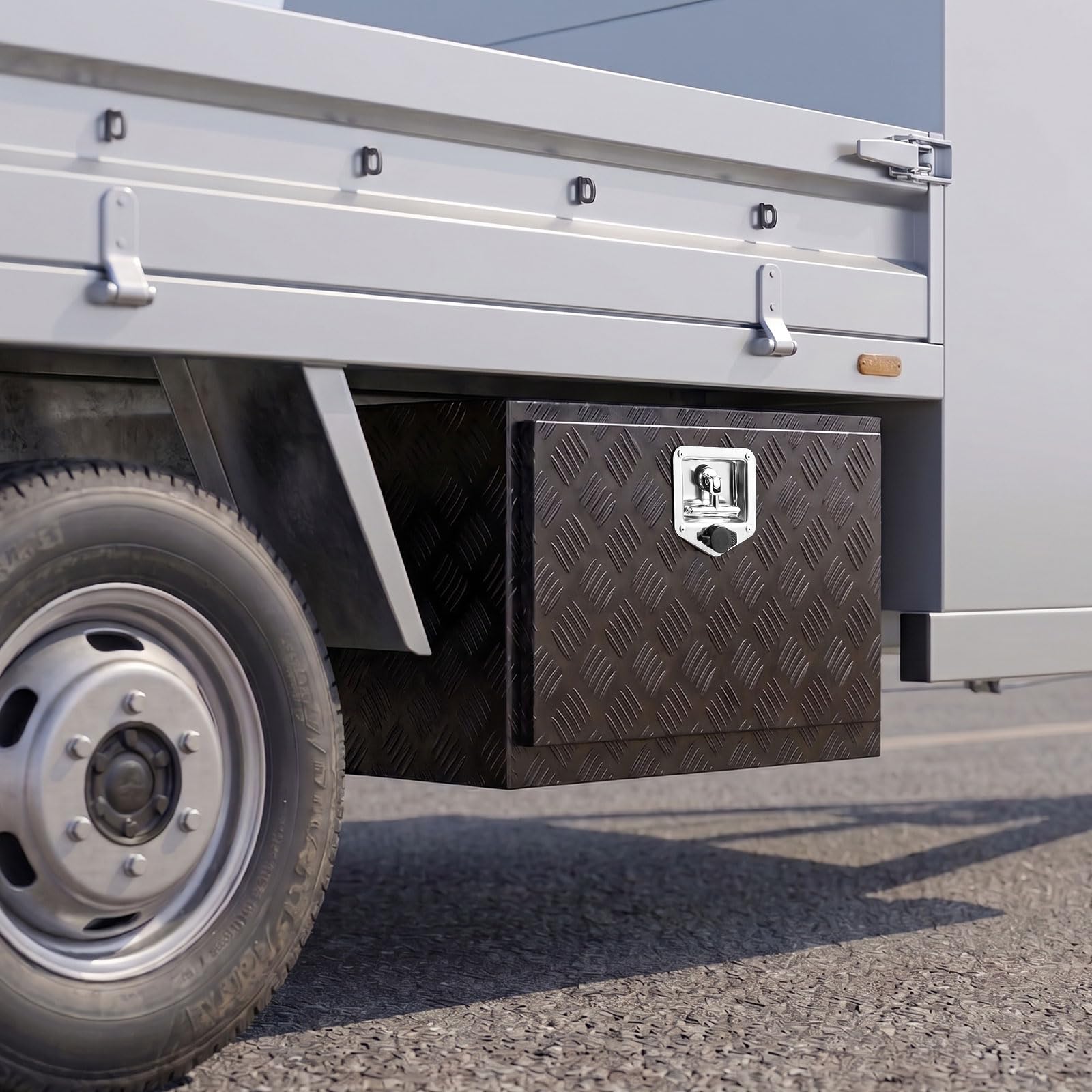 24" Aluminum Truck Toolbox - Lock & Keys -6