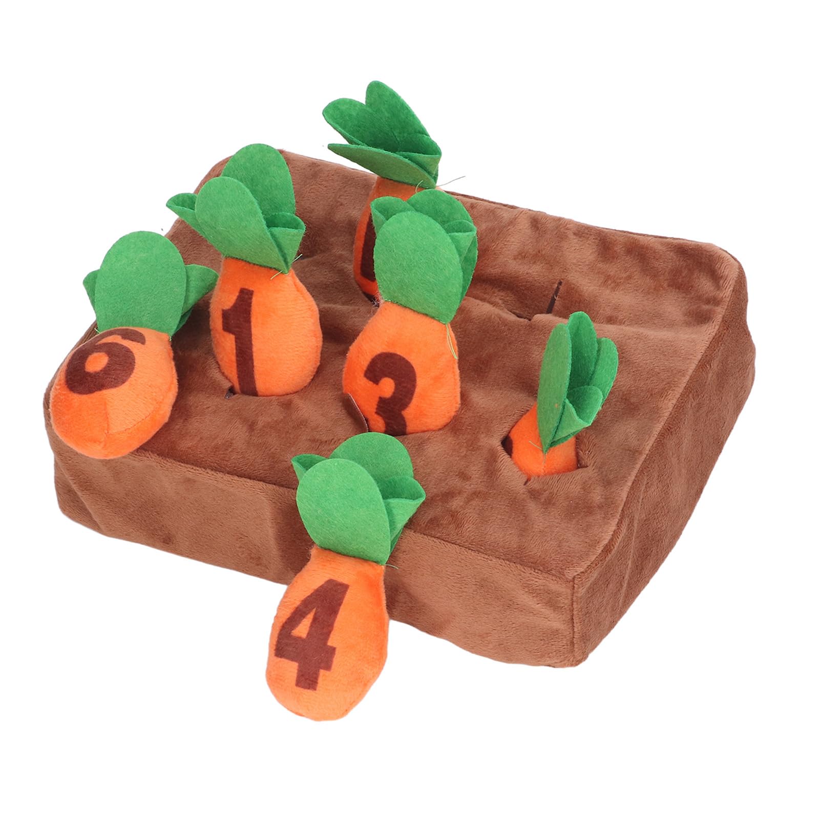 Carrot Harvest Game Toy, Skin Friendly Number Matching Logic Thinking Kids Carrot Harvest Game for Home Play (Carrot Harvest Game Toy)