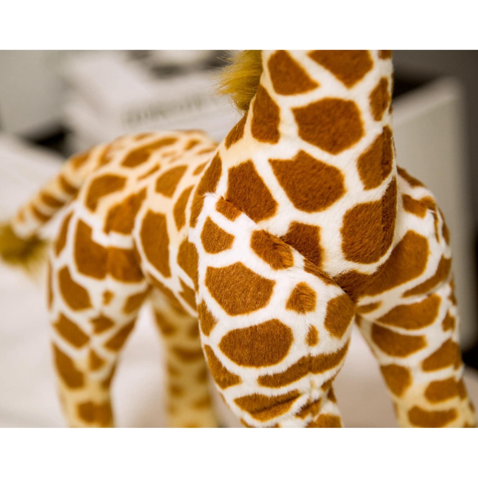 Amazon.co.jp: ぬいぐるみ リアル キリン 抱き枕 36cm おもちゃ