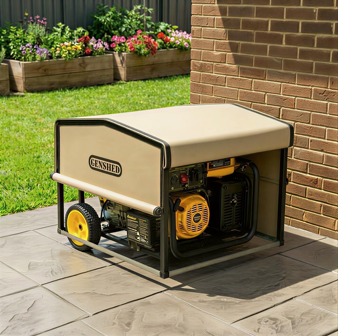 Amazon.com: GenShed Generator Shed For Storing & Running Generator