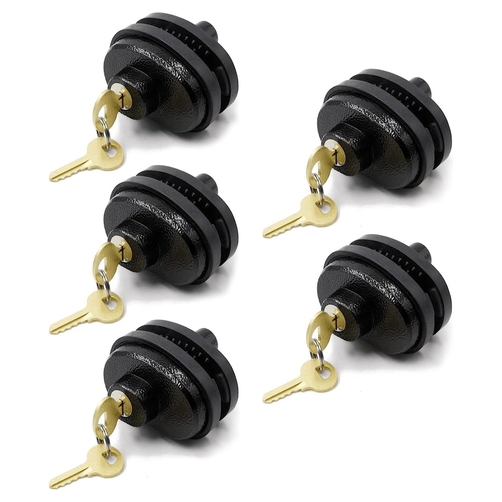 RioRand Keyed Alike Trigger Lock, Adjustable Gun Safety Lock with 2 Brass Spare Keys, Compatible with Pistols, Rifles and Shotguns for Home &amp; Range Secure Storage
