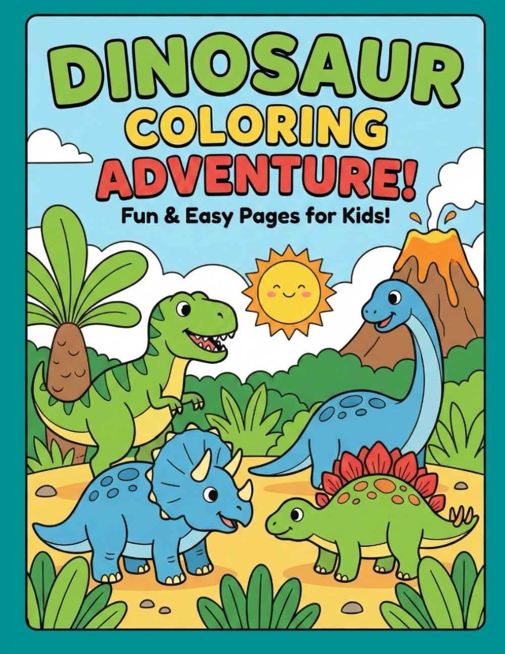 Dinosaur Coloring Adventure