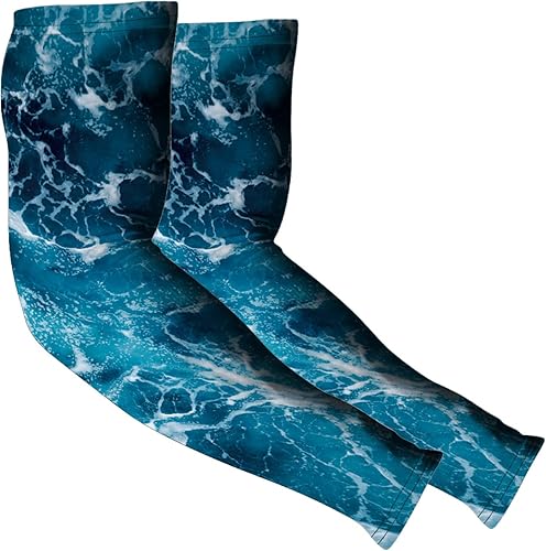 Miniatura 1 de JOEYOUNG Mangas de brazo para hombres y mujeres, protección solar UV, mangas de golf, mangas de tatuaje, fundas para ciclismo, correr, trabajo