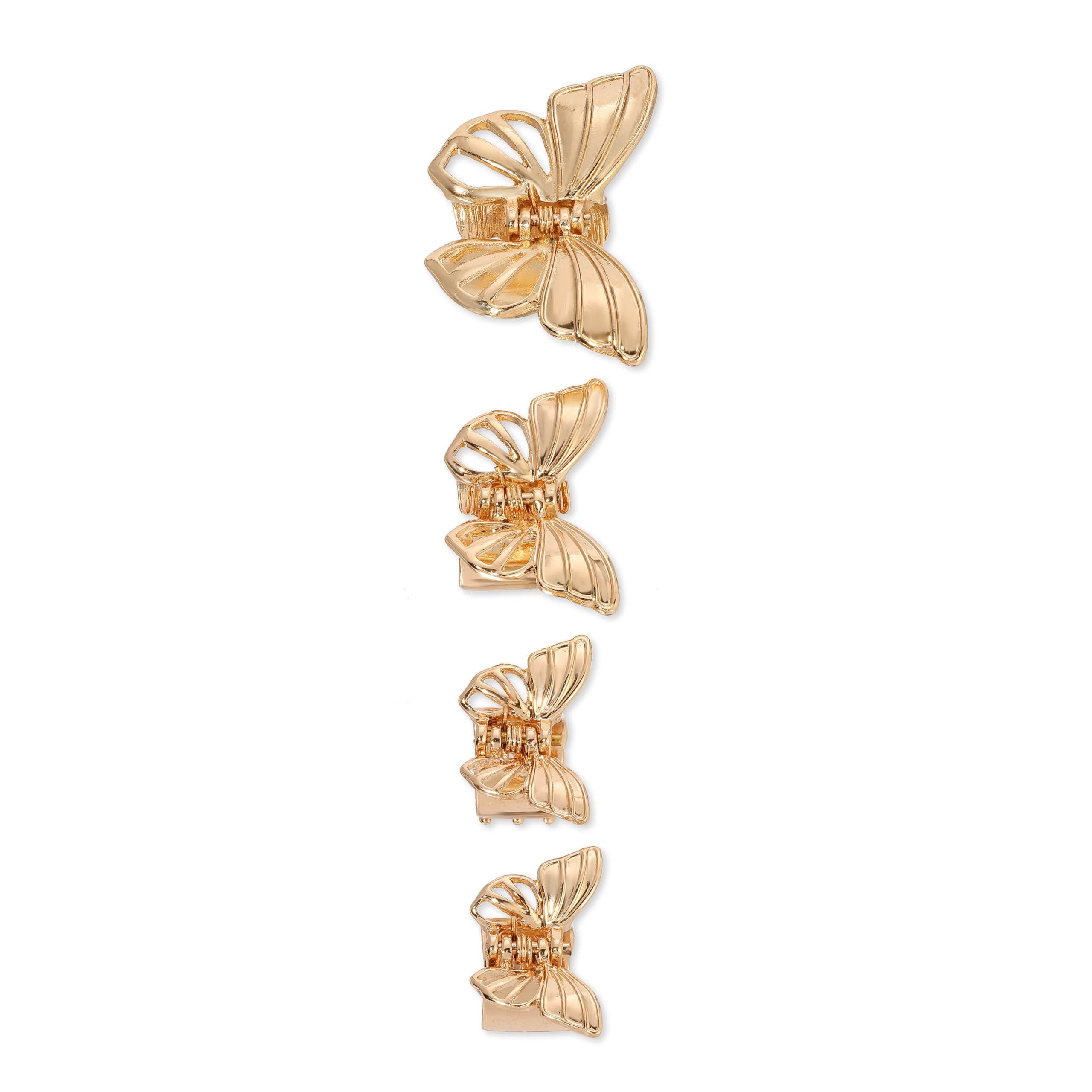 Amazon.com : Ettika Hair Clips. Gold Tone Plated, Hair  display picture 1