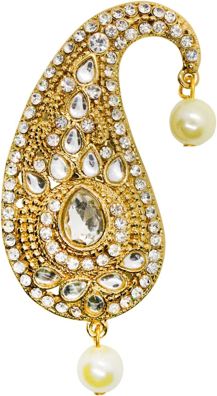 Kairi Kilangi Metal Brooch (Golden) for Men