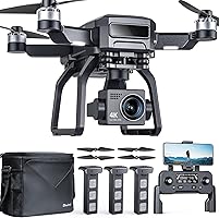 Bwine F7 GPS Drones with Camera for Adults 4K Night Vision, 3-Aix Gimbal, 2Mile Long Range, 75Mins Flight Time...
