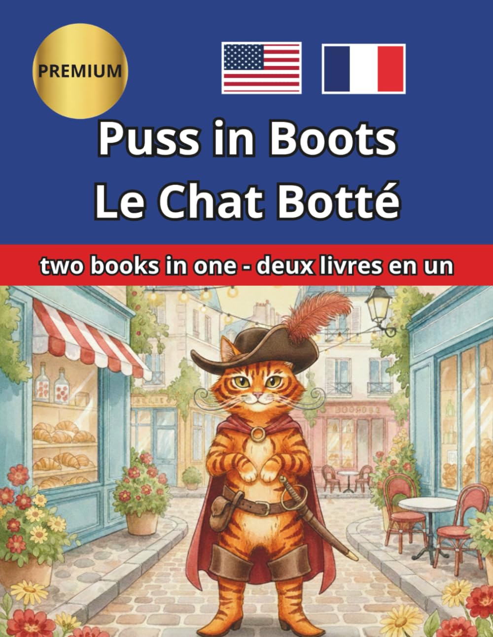 Puss in Boots Le Chat Botté: Bilingual English French Bilingue Anglais-Français
