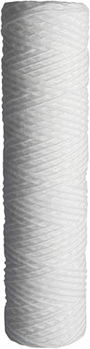 Miniatura 6 de Cartucho de filtro de agua para heridas de cuerda de sedimentos estándar 2.5x10" 20 micrones paquete de 25