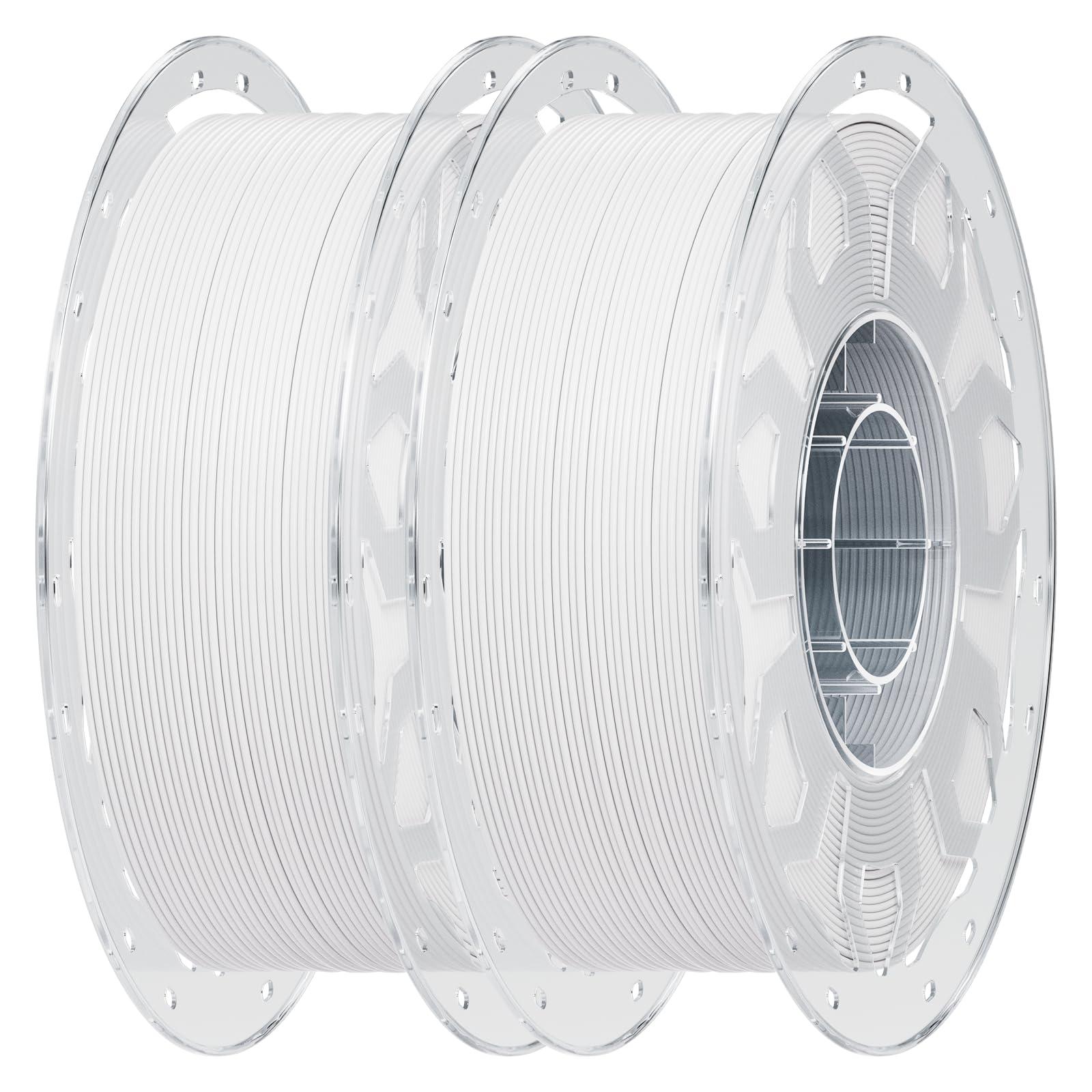 Creality PLA 3D Printer Filament 1.75mm, White, 2 kg