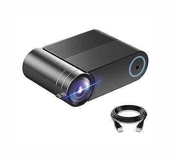Mini Projector, Gift Portable Video Projector Full HD 1080P 200