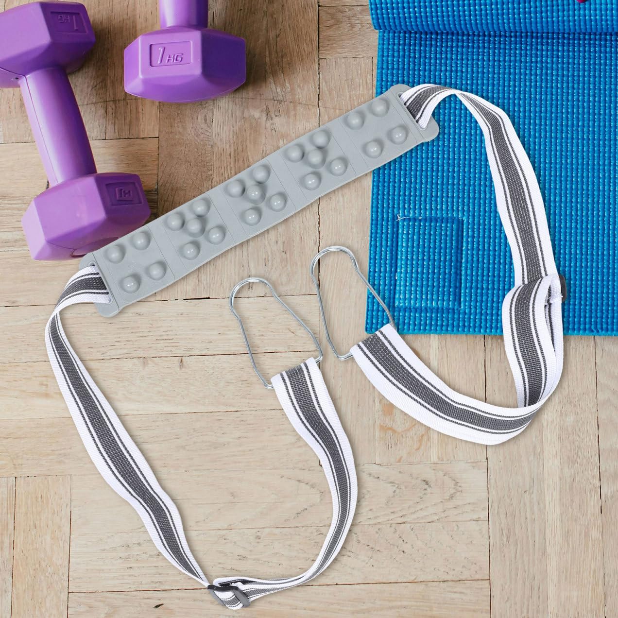 STOBAZA Laufband Massagegürtel Taillenband Vibrationsgerät Laufbandzubehör Kompatibel für Rückenmassage und Fettverbrennung