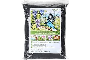 OGORI 25' x 25' Heavy Duty Bird Netting for Trees