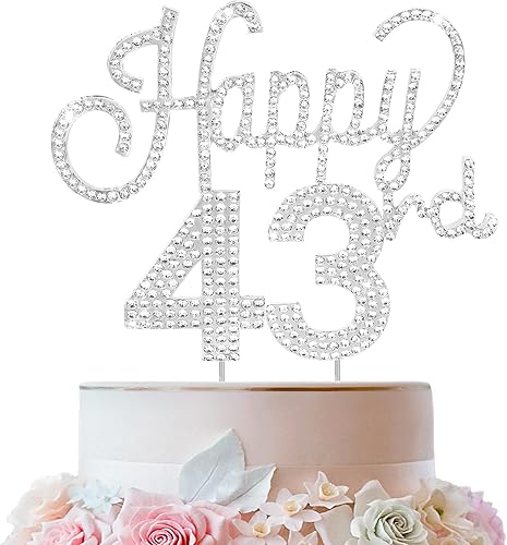 Miniatura 312 de LINGTEER Decoración de pastel de diamantes de imitación dorados para cumpleaños número 15 – Cheers to 15th Birthday Quince años de edad, decoración