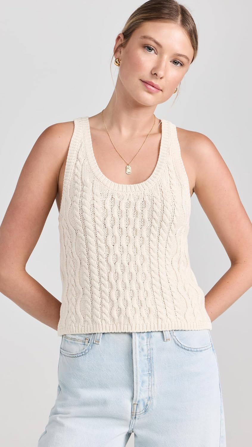Free People Women's High Tide Cable Tank