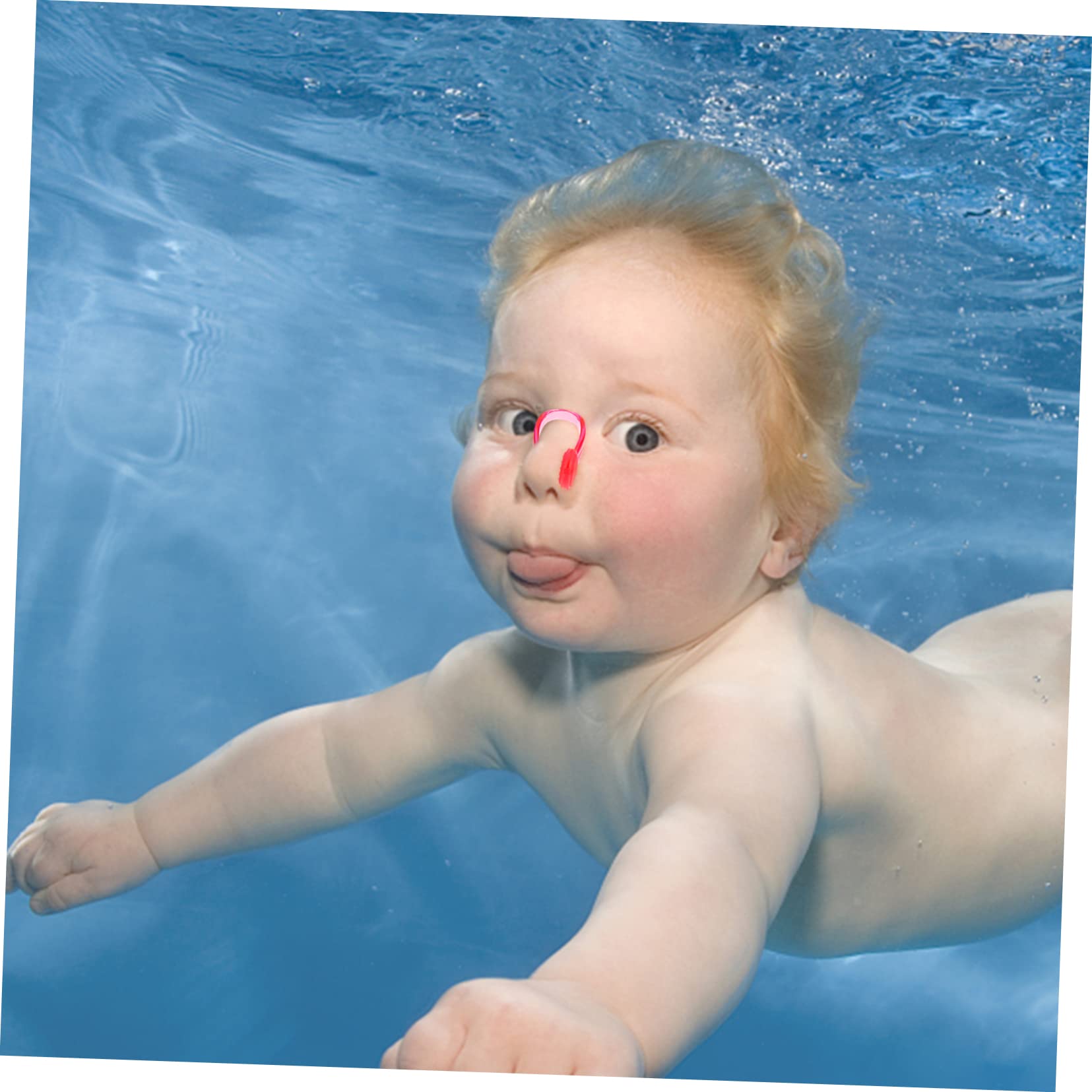 Toddmomy Pinzas Nasales De para Natación Resistentes Y Cómodas para Nadadores Colores Azul Negro Rosa