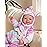 BABESIDE Baby Dolls, 17inch Large Realistic Cute Soft Body Baby Doll Real Life Baby Dolls with Accessories for 3+ Year Old Girls Gifts, Pretend Play, Collection
