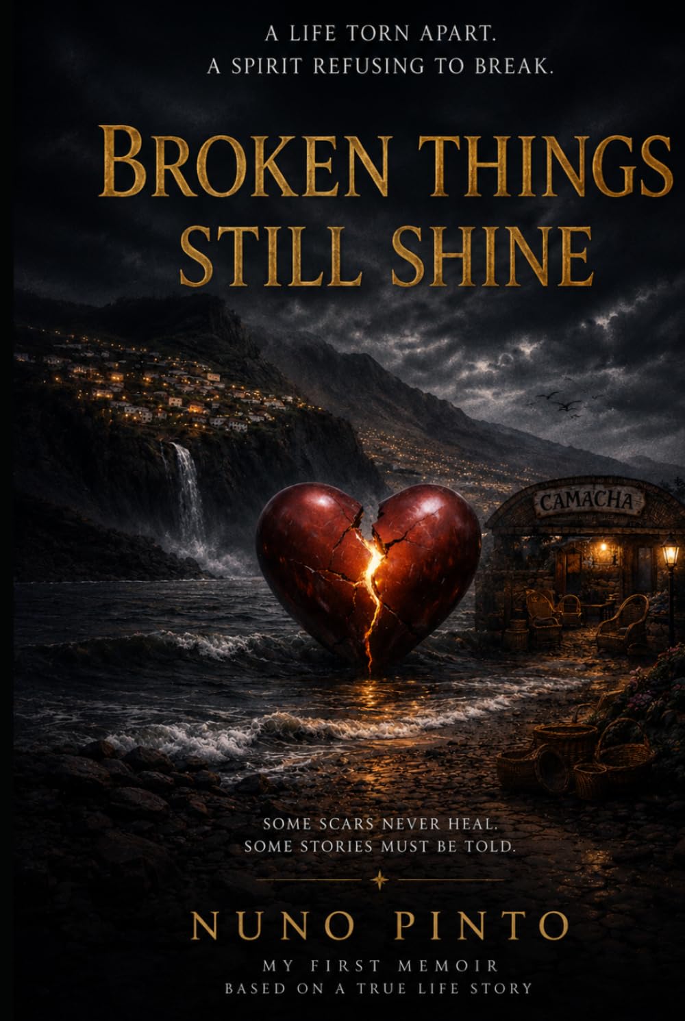 BROKEN THINGS STILL SHINE. A Life Torn Apart. A Spirit Refusing to Break.