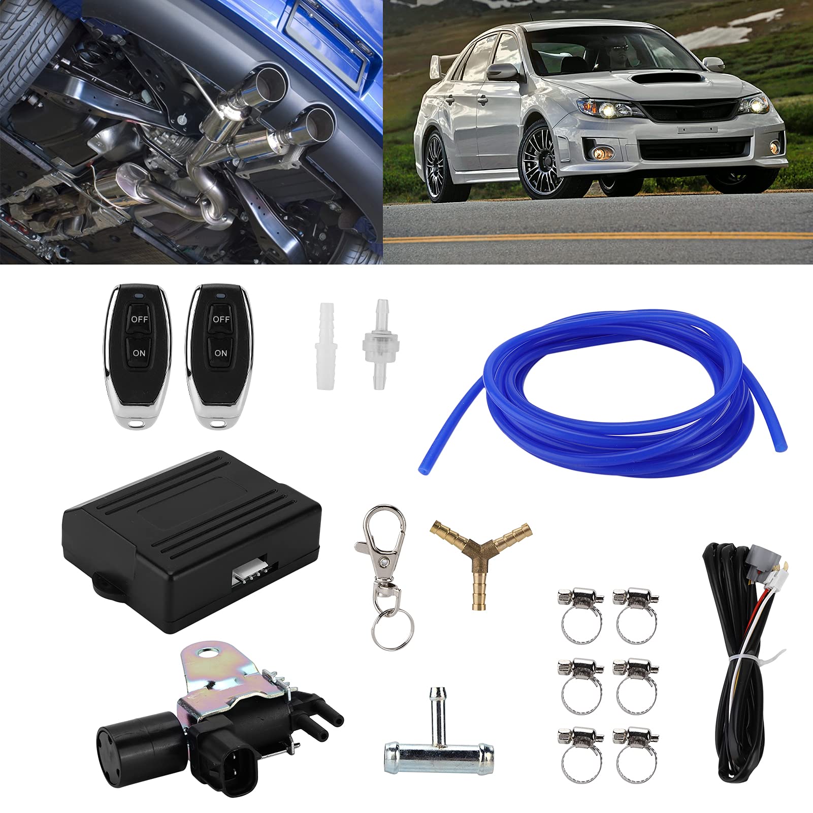 Kit Controller valvola di Scarico Scarico, Controller valvola di Scarico remoto Installazione Semplice Universale per Auto