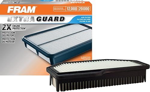FRAM Repuesto de filtro de aire rígido para motor Extra Guard, fácil de instalar con protección avanzada del motor y rendimiento óptimo, CA11420