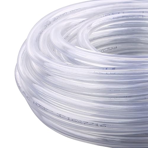 Miniatura 208 de DERNORD - Tubo de cloruro de polivinilo (PVC) de 5/16 pulgadas de diámetro interior x 7/16 pulgadas de diámetro exterior, manguera flexible