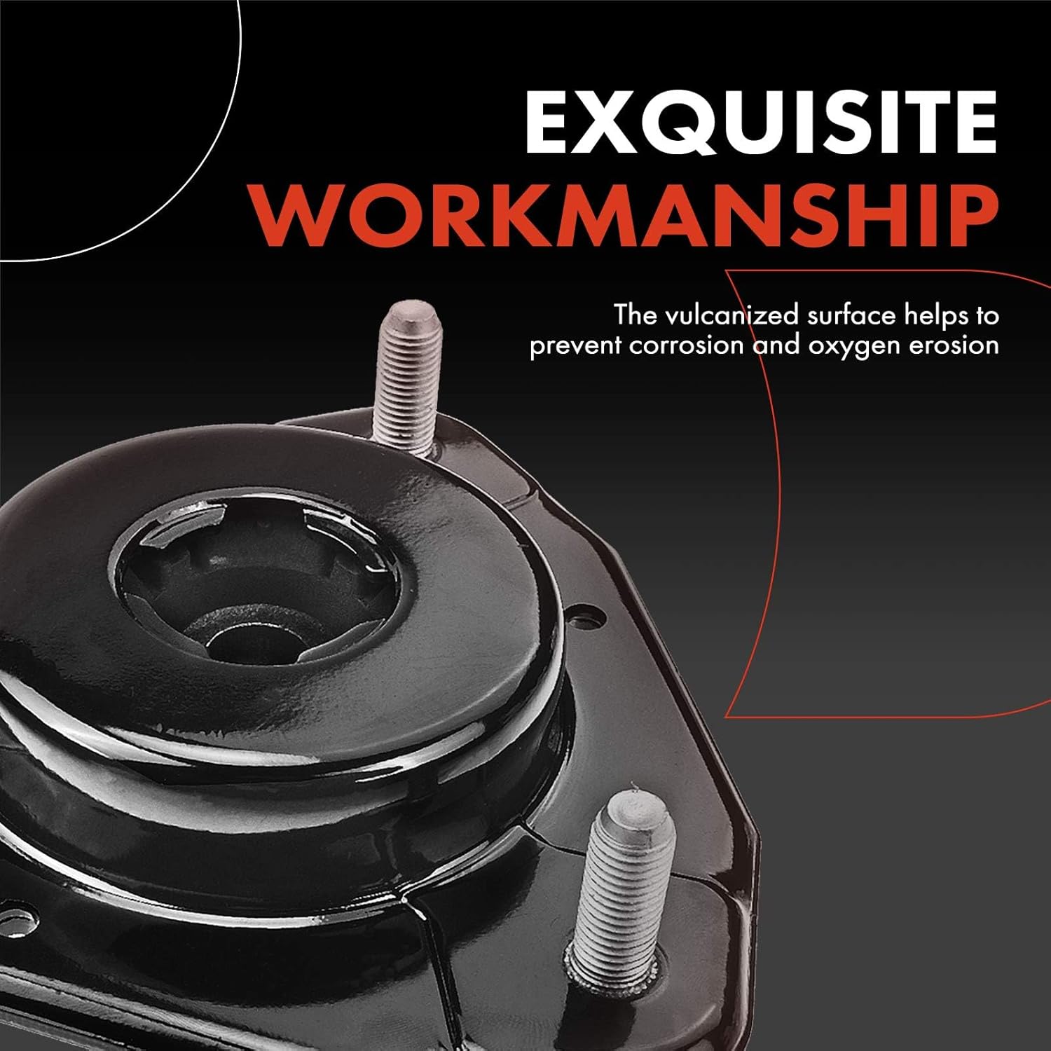 A-Premium Front Driver or Passenger Suspension Strut Mount Compatible with Toyota Highlander 2014-2019 L4 2.7L V6 3.5L
