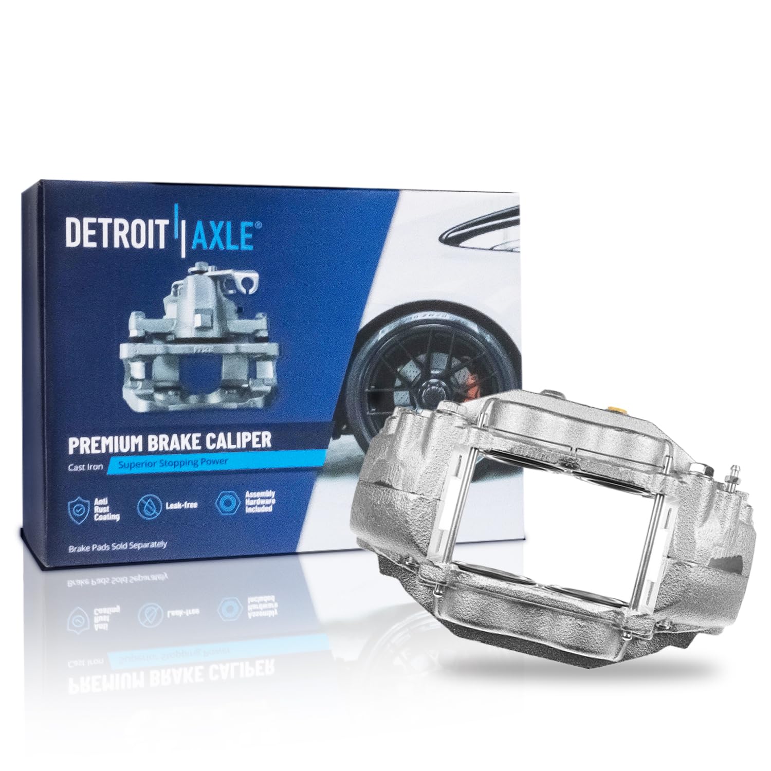Detroit Axle - Front Right Brake Caliper for Toyota 2016-2021 Tundra
