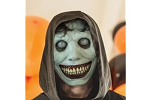Halloween Horror Mask Scary Mask Smiling Demons Cosplay Costume Mask Creepy Evil...