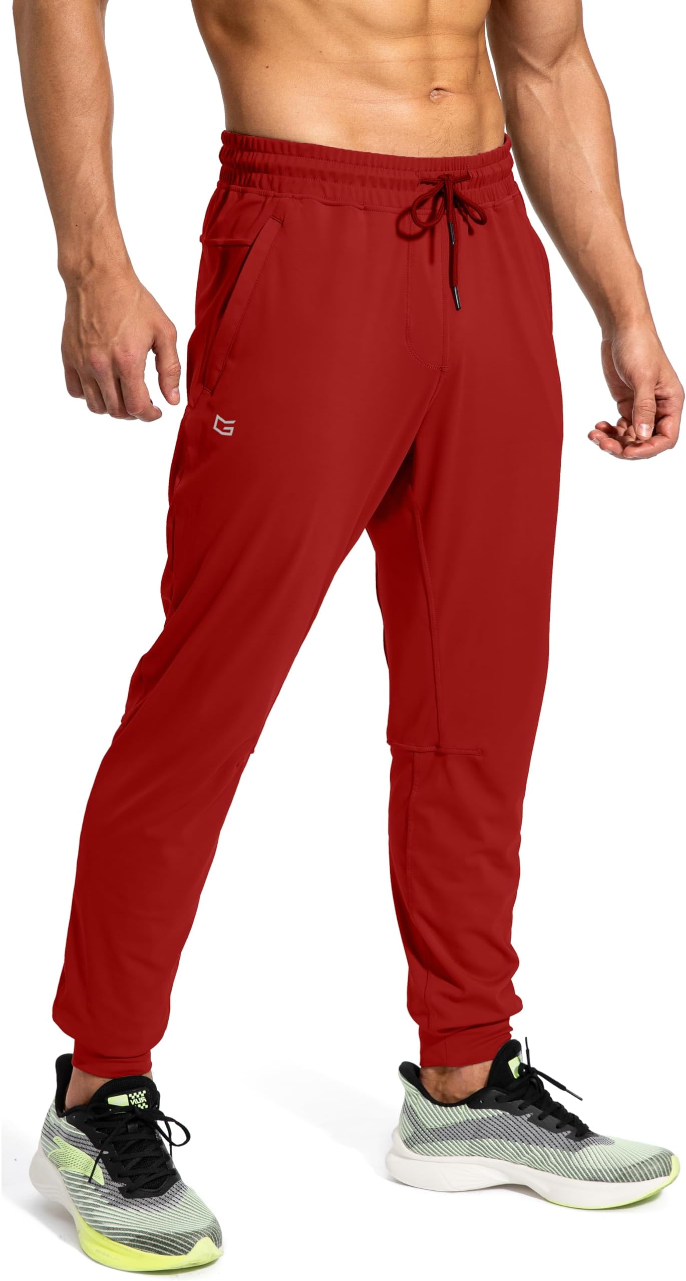 Sponsored Ad - Men's Sweatpants with Zipper Pockets Athletic Pants Traning Track Pants Joggers for Men Soccer, Running, Workout