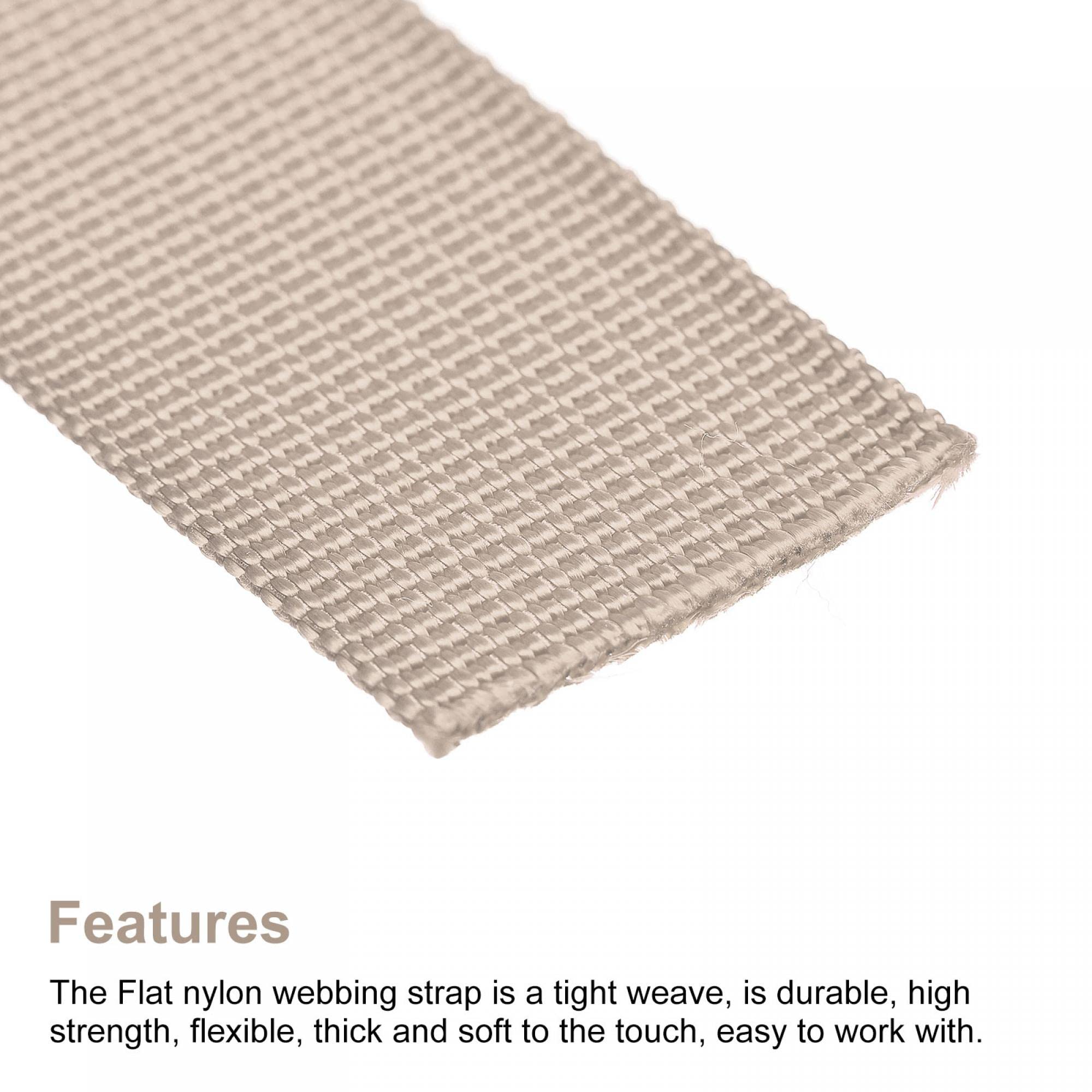 Sourcing Map Cinghia Di Nylon Piana Della Tessitura 1 Pollice - Foto 4