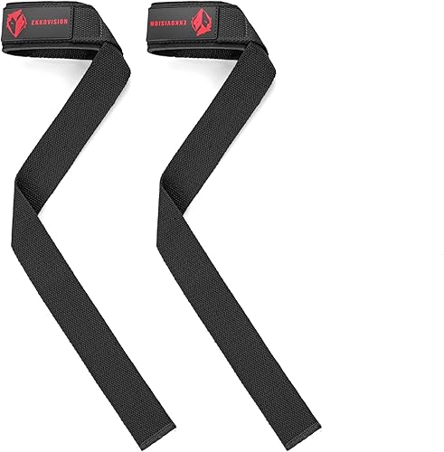 Correas de levantamiento de pesas, soporte de muñeca para hombres, correas de elevación gruesas y cómodas, ajuste seguro, agarre mejorado, correas