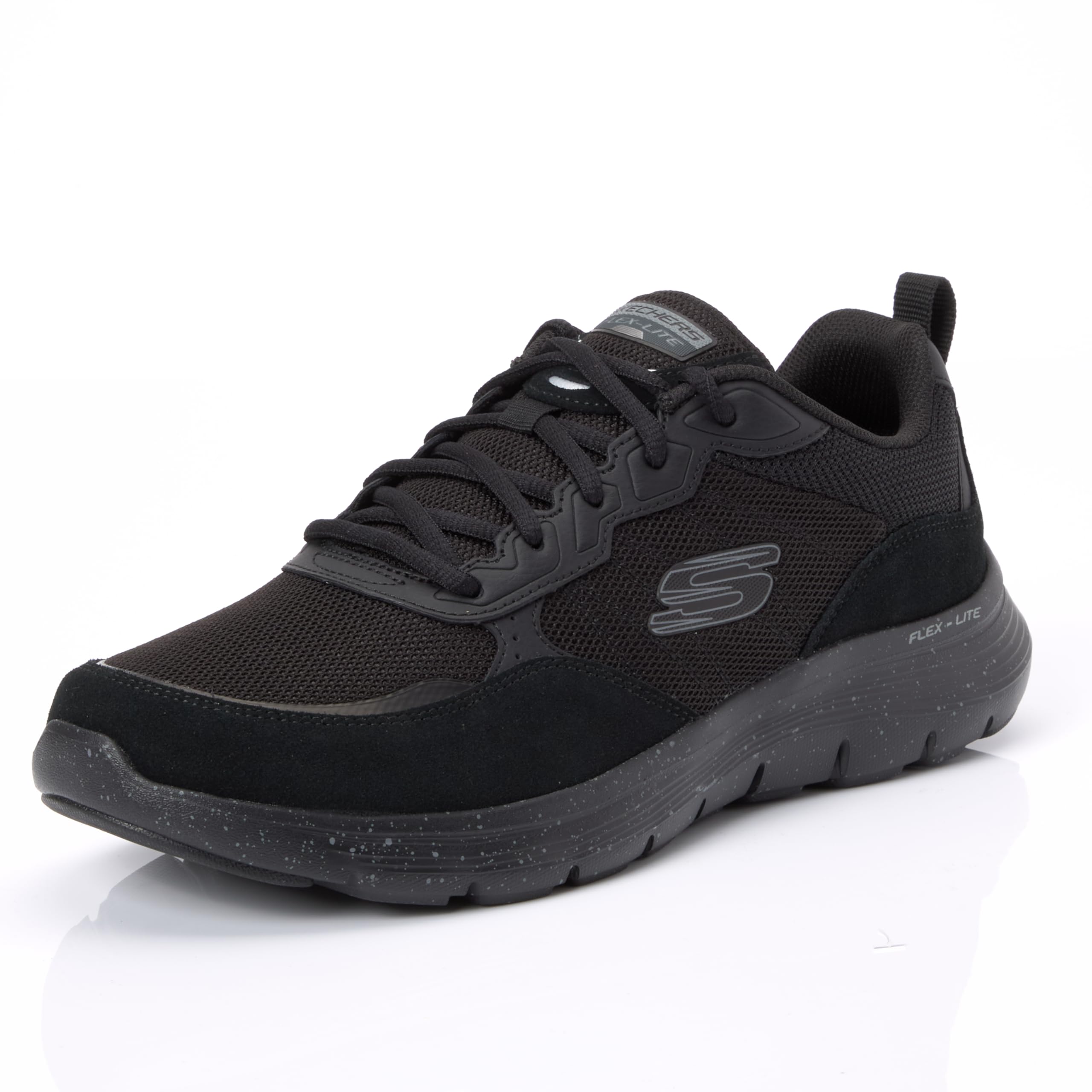 Skechers Mens Flex Advantage 5.0 Sneaker, Black, 9 UK